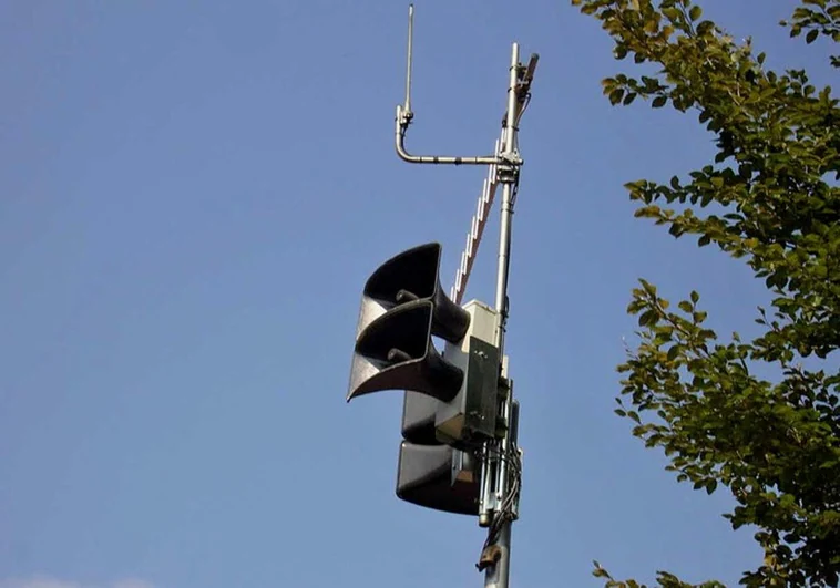 La alarma que sonará el próximo viernes en Hernani